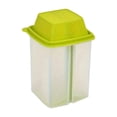 thumbnail image 1 of Jar de encurtidos con recipiente de encurtido para el piceo para de amantes del pepinillo Separador de húmedo y seco para pepinillos en rodajas verde, 1 of 8