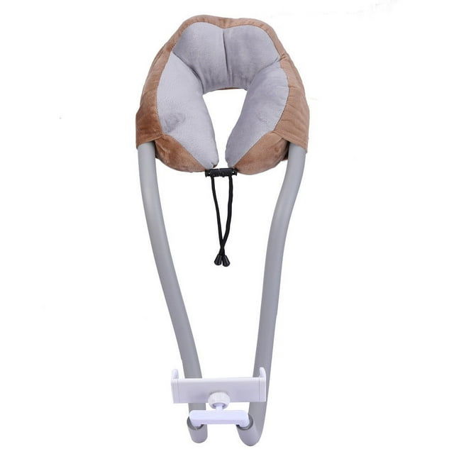 Back Support for Car 360° Phone and Tablet Pillow,2In1 Memory Foam U Shaped Travel Sleep Neck Support Back Cushion Memory Foam Cushion