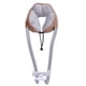 thumbnail image 1 of Fiudx Almohada de 360° para Teléfono y Tableta, 2 En 1, con Espuma Viscoelástica y Soporte Cervical En Forma de U, para Viajes, Distancia Ajustable, para Usar En Coche, Oficina, Dormitorio, Azul, Com, 1 of 2