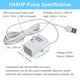 thumbnail image 3 of Bomba de Fuente de Agua para Mascotas HAPUP Silenciosa con Cable USB 170 L/H, 3 of 6