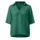 thumbnail image 4 of Vestidos Casuales Para Mujer, Blusas De Mujer De Moda Blusa informal de manga corta con solapa y cuello halter para mujer, color liso, con mangas 3/4, 4 of 5