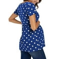 thumbnail image 4 of Uribrus Women Polka Dot Print Pregnant Tops, 4 of 5