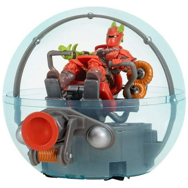 Vehículo Fortnite Baller (RC): incluye una figura articulada híbrida de 4", una bola a esc Fortnite Fortnite