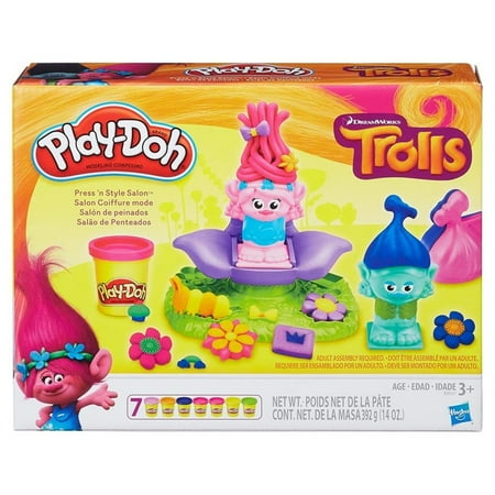 CMON HSBB9027 Play-Doh Dreamworks Trolls Press n Style Salon - Case of 4
