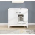 thumbnail image 6 of Valencia 36 inch wood left sink Freestanding vanity with countertop and sink, 6 of 9