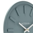 thumbnail image 3 of Interval Minimalist Wall Clock 30cm - Teal, 3 of 5