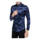 thumbnail image 5 of Camiseta De Solapa De Seda De Color Sólido, 5 of 8