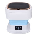 thumbnail image 1 of Portable Washing Machine, 11.5L Large Capacity Folding Mini Laundry Washer with 3 Timer, Deep Cleaning of Underwear, Baby Clothes, Sock, Small Delicates for Apartments, Dorm, 1 of 7