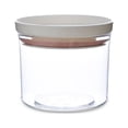 thumbnail image 2 of Food Container Kitchen Stackable Moisture-proof Grain Organizer Transparent Sealing 5 1 4 Storage Holder with Lid, Pink, 250ml, 2 of 6