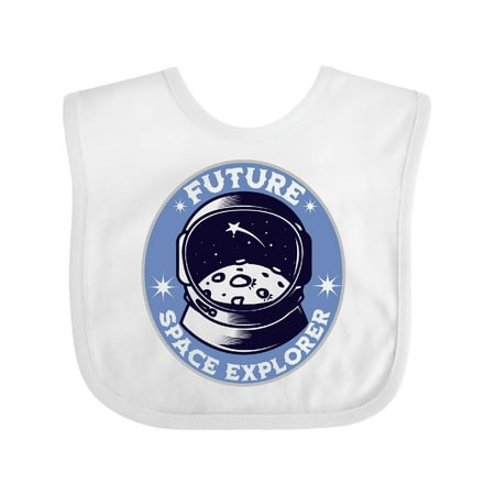 

Inktastic Boys Future Space Explorer Astronaut Boys Baby Bib
