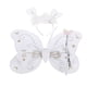 thumbnail image 1 of Conjunto de 3pcs Niños Niños Mariposa Ala varita diadema Fairy Cosplay Party Fancy Costume (Blanco), 1 of 5