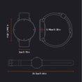 thumbnail image 2 of Sidaley Reloj inteligente Recordatorio de llamadas a prueba de agua Relojes inteligentes de 1.3 pulgadas Ropa de mano Rastreador de ejercicios Versión Relojes inteligentes seitruly EL025067-00B, 2 of 6
