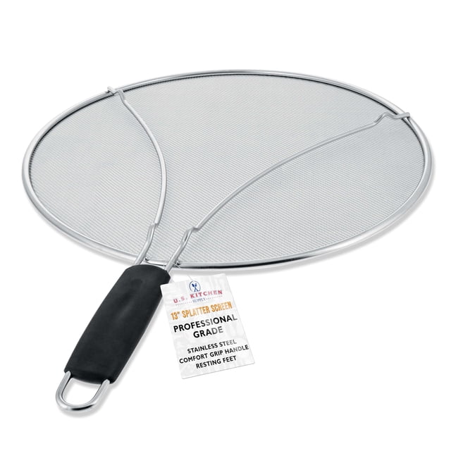 Suministro de cocina estadounidense Splatter Guard, acero inoxidable 13