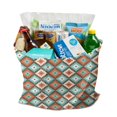 thumbnail image 3 of Bohemian Sketch Style Canvas Shopping Bag – Earthy Rustic Reusable Tote, 3 of 6