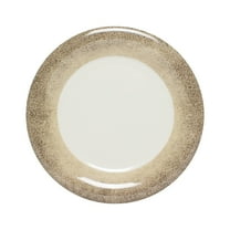 Excellante Jazz Melamine Dinnerware Collection 5 1/2" Wide Rim Plate, Comes in Dozen