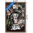 thumbnail image 3 of DC Comics Movie - Suicide Squad - Circle Wall Poster, 14.725" x 22.375", Framed, 3 of 5
