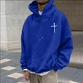 thumbnail image 4 of WILLBEST Sudaderas Navideñas para Hombre, Moda De Ocio, Impresión Digital 3D, Suéter con Capucha De Manga Larga Grande, 4 of 7
