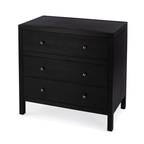 Butler Specialty Company Celine 3 Drawer Wood Dresser - Coffee