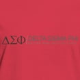 thumbnail image 3 of CafePress - Delta Sigma Phi Grayscale Logo T Shirt - Women's Traditional Fit Dark T-Shirt, 3 of 4
