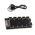 thumbnail image 4 of ARGB Splitter 5V 3Pin ARGB Hub Interface Computer Sync for LED Controller, 4 of 10