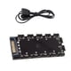 thumbnail image 4 of Divisor ARGB 5V 3Pin Yotijar Hub interfaz computadora sincronización para controlador LED, 4 of 10