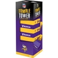 thumbnail image 2 of MasterPieces Real Wood Block Tumble Towers - NFL Minnesota Vikings, 2 of 4