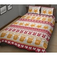 thumbnail image 2 of Juego de cama edredón con estampado de jersey de cerveza, 2 of 5