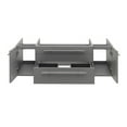 thumbnail image 3 of Fresca Lucera 48" Wall Undermount Sink Solid Wood Bathroom Cabinet in Gray, 3 of 4