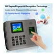 2.4inch Biometric Fingerprint Time Attendance Machine RFID Card TCP/IP