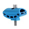 thumbnail image 3 of Dalazy Seat Post Clamp Bike Cycling Tube Clip Single Rod Head Parts Blue, 3 of 6