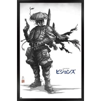Star Wars: Visions - Boba Wall Poster, 22.375" x 34", Framed