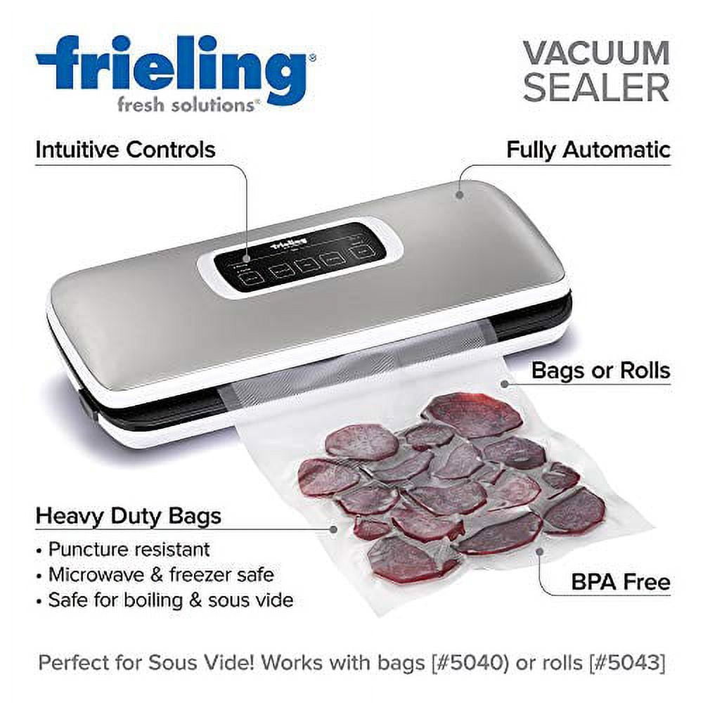 Frieling 5030 Automatic Sealing Sous Vide Ready Vacuum Sealer Silver