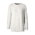 thumbnail image 5 of Duoif Fall Sweaters Women's 2025 Ribbed Pullover - Loose Fit Crewneck Jumper Sweaters for Women White XXXL, 5 of 6