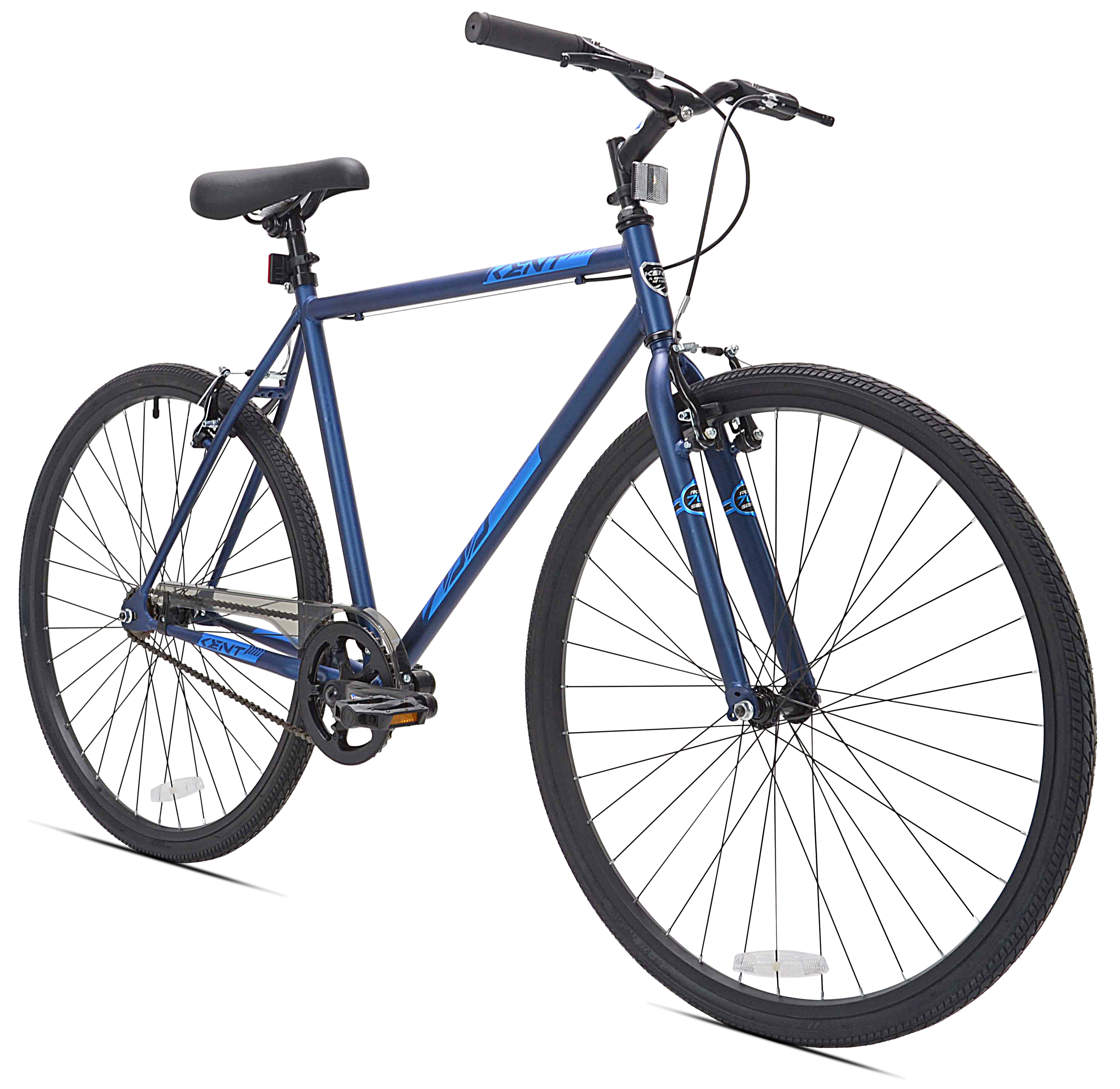 700c Kent Thruster Fixie Bike, 700c Wheels, Adults Ages 14+, Blue