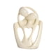 thumbnail image 3 of Figura de pareja abstracta Estatua de pareja abstracta Adorno artístico Escultura abstracta Beige, 3 of 9