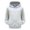 Grey, variant on Vrotazzy Girls Hoodies & Sweatshirts Child Toddler Long Sleeve Prints Warm Pullover Tops Kids Outfits Sweat Suit