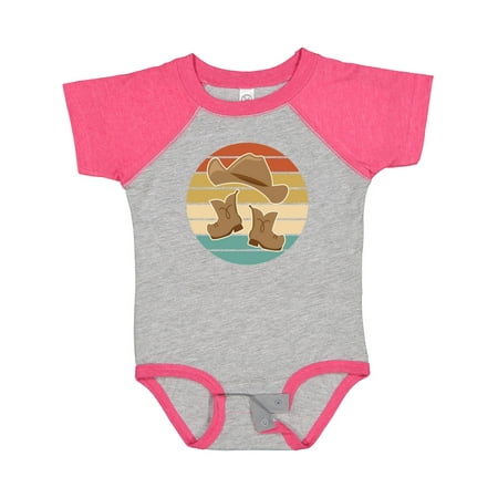 

Inktastic Cowboy Hat and Boots Boys or Girls Baby Bodysuit