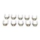thumbnail image 4 of 10pcs Spring Terry Clips Stainless Steel Narrow Base Tools 6mm-35mm Heavy Duty Tools Storage Hangers For Garages Sheds Hardwares, 4 of 5