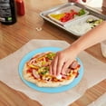 thumbnail image 2 of HBFAGFB Silicone Baking Mat Set, 20cm Round Heat-Resistant Macaron Oven Mat with Border, 2 of 4