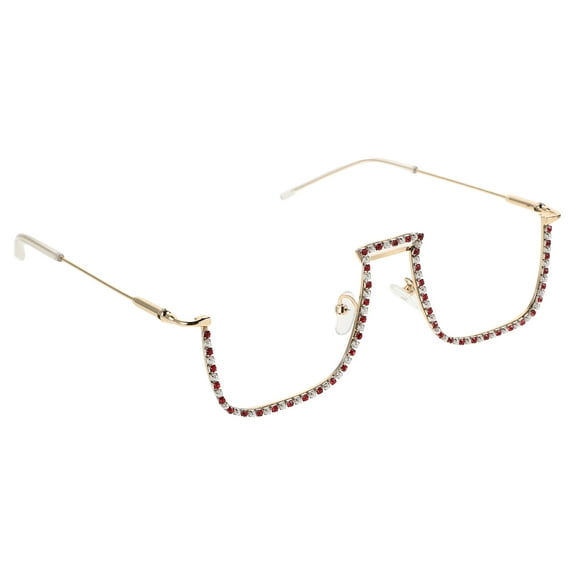 Decorative Eyeglasses Frame Sparkling Rhinestone Glasses Frame Stylish Eyewear Frame Decorative Eyeglasses Frame For Dress-Up Events