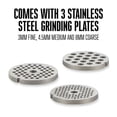 thumbnail image 4 of Weston #8 Electric Meat Grinder & Sausage Stuffer, Grinds 2-3 Pounds Per Minute, 575 Watts, White, 4 of 8
