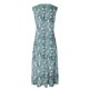 thumbnail image 5 of Vestido Corto de Verano de Moda sin Mangas con Cuello en V Impreso Vestido Casual Grande Del Doblado para Diario, 5 of 5