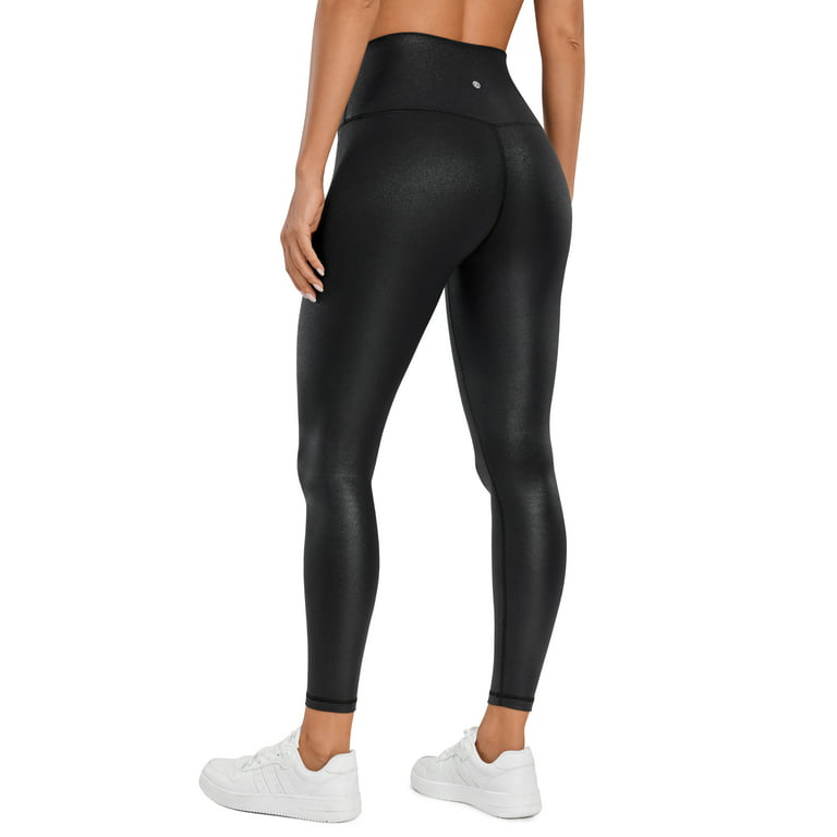  CRZ YOGA Womens Butterluxe Workout Leggings 25 Inches - High  Waisted Gym Yoga Pants with Pockets Buttery Soft Black XX-Small : Clothing,  Shoes & Jewelry