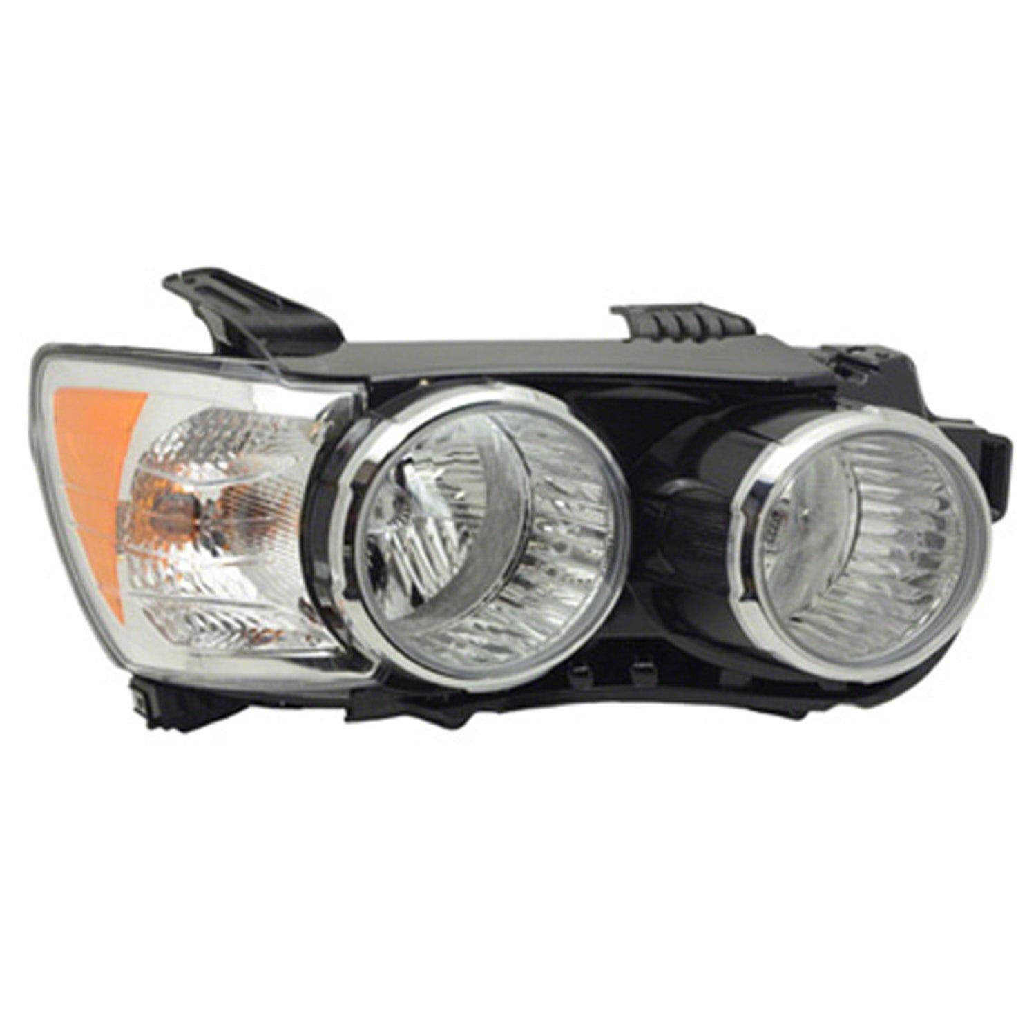 Fit 2012-2016 Chevy Sonic LED Halos Black Bezel Replacement Projector Headlight
