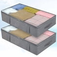 thumbnail image 5 of VERDANVERSE 2Pcs Storage for Under Bed Non-Woven Cloth Rectangular Shape with Waterproof and Dustproof Features, 5 of 5