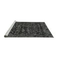 thumbnail image 2 of Ahgly Company Machine Washable Indoor Rectangle Abstract Gray Modern Area Rugs, 6' x 9', 2 of 4