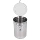 thumbnail image 3 of Recibido de Acero inoxidable, Frasco de Almacenamiento Hermético con tapa Transparente Para Galletas de Harina de Fruta Seca Leche en Polvo Té Café Sellado Contenedor de, 3 of 7