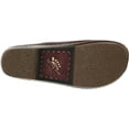 thumbnail image 4 of Womens Open-Back Hand-Painted Leather Clogs - Brown - European Size 37, 4 of 7