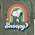 thumbnail image 3 of Peanuts - Snoopy Rainbow Clouds - Men's Short Sleeve Graphic T-Shirt, 3 of 6