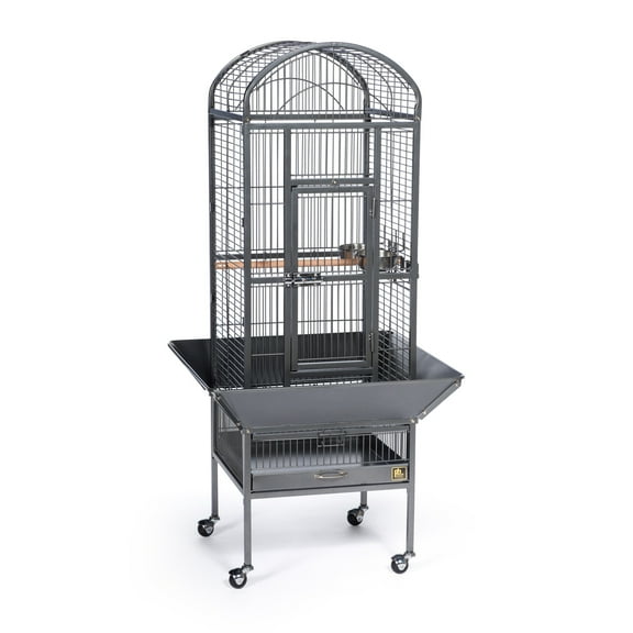 Prevue Pet Products Small Dome Top Bird Cage - Black 34511